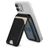 Mobilize Magnet Card - Porte Cartes en - 5 Cartes - Compatible MagSafe - Noir