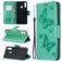 Mobigear Butterfly Samsung Galaxy A20s Étui Portefeuille - Turquoise