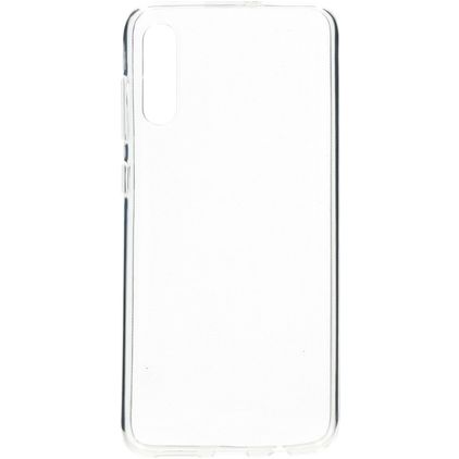 Mobiparts Classic Coque Transparente Samsung Galaxy A70 Coque arrière en TPU Souple - Transparent