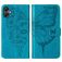 Mobigear Butterfly Housse Samsung Galaxy A05 Etui Porte-Monnaie - Bleu