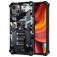 Mobigear Armor Stand Coque iPhone 13 Coque arrière Rigide Anti-Chocs avec Support Amovible - Bleu Marin
