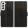 Mobigear Wallet Housse Samsung Galaxy S22 Etui Porte-Monnaie - Noir