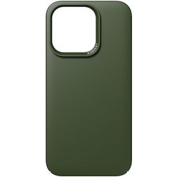 Nudient Thin Precise Coque iPhone 14 Pro MagSafe Coque arrière Rigide - Pine Green