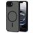 Mobiparts Hardcover Coque iPhone 16e MagSafe Coque arrière Rigide - Satin Black