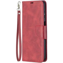 Mobigear Excellent Samsung Galaxy A12 Étui Portefeuille - Rouge