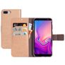 Mobiparts Saffiano Wallet Housse Samsung Galaxy J6 (2018) Etui Porte-Monnaie - Copper