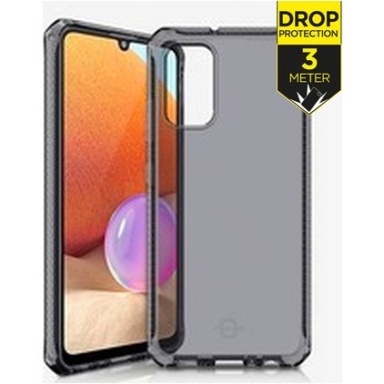 ITSkins SpectrumClear Coque Samsung Galaxy A32 4G Coque arrière en TPU Souple Anti-Chocs - Smoke