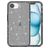 Mobigear Crystal Glitter Coque iPhone 17e Coque arrière Rigide - Noir