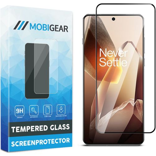 Mobigear Premium OnePlus 13 Verre trempé Protection d'écran - Compatible coque - Noir