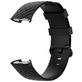Mobigear Cross Bracelet Silicone Fitbit Charge 4 Fermeture boucle ardillon - Noir