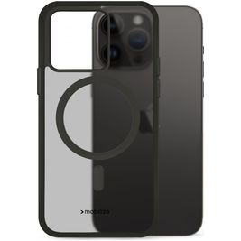 Mobilize Hybrid Coque iPhone 14 Pro Max MagSafe Coque arrière Rigide Anti-Chocs - Noir