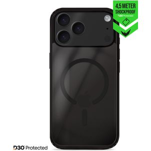 Striker X-Core Xtreme Impact Coque iPhone 17 Pro Max MagSafe Coque arrière Rigide Anti-Chocs - Noir
