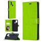 Mobigear Wallet Housse Samsung Galaxy A21s Etui Porte-Monnaie - Vert
