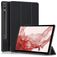 Mobigear Tri-Fold Samsung Galaxy Tab S9 Plus Étui + Porte-stylet - Noir