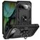 Mobigear Armor Ring Google Pixel 9 Pro Plastique rigide Coque arrière Antichoc avec bague de maintien - Noir