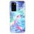 Mobigear Marble Coque Huawei P40 Coque arrière en TPU Souple - Bleu