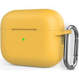 Mobigear Classic Coque Apple AirPods Pro 2 Coque en Silicone Souple - Jaune