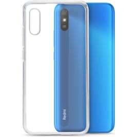 Mobilize Gelly Coque Transparente Xiaomi Redmi 9A Coque arrière en TPU Souple - Transparent