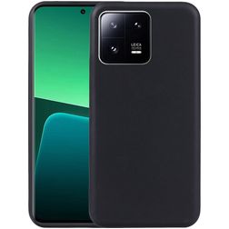 Mobigear Basics Coque Xiaomi 14T Coque arrière en TPU Souple - Noir