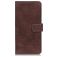 Mobigear Croco Housse Motorola Moto G60s Etui Porte-Monnaie - Marron