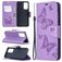 Mobigear Butterfly Housse Samsung Galaxy A52s 5G Etui Porte-Monnaie - Violet