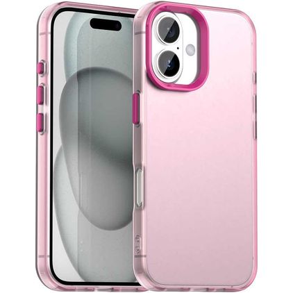 Mobigear Crystal Coque iPhone 18 Coque arrière Rigide - Rouge