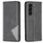 Mobigear Rhombus Slim Housse Samsung Galaxy S24 Plus Etui - Noir