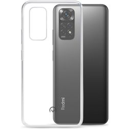 Mobilize Gelly Transparent Xiaomi Redmi Note 10 4G TPU souple Coque arrière - Transparent