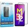 Mobigear Premium Samsung Galaxy M32 4G Verre trempé Protection d'écran - Compatible Coque - Noir
