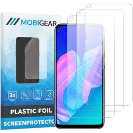 Mobigear Huawei P40 Lite 5G Protection d'écran Film - Compatible Coque (Lot de 3)