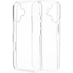 Mobiparts Classic Transparent iPhone 16 TPU souple Coque arrière - Transparent