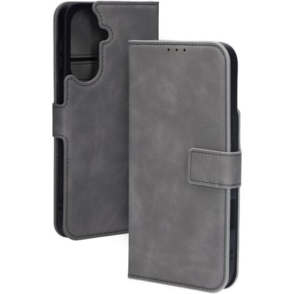 Mobiparts Classic Wallet Housse Samsung Galaxy A37 MagSafe Etui - Granite Grey