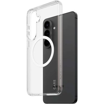 CARE by PanzerGlass Urban Explorer Coque Transparente Samsung Galaxy S26 Plus MagSafe Coque arrière Rigide Anti-Chocs - Transparent