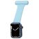 Mobigear Clip Bracelet Infirmière pour Apple Watch Épingle - 49/46/45/44 mm - Bleu layette
