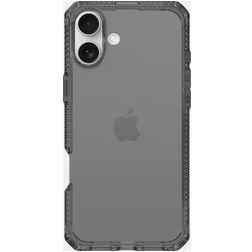 ITSKINS Level 2 SpectrumClear R Coque iPhone 16 Plus Coque arrière en TPU Souple Anti-Chocs - Smoke
