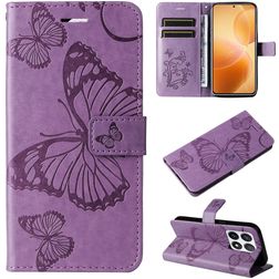 Mobigear Butterfly Housse Xiaomi 14T Pro Etui Porte-Monnaie - Violet