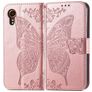 Mobigear Butterfly Samsung Galaxy Xcover 7 Étui Portefeuille - Rose doré