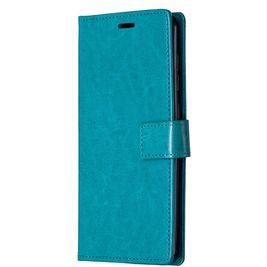 Mobigear Wallet Housse Samsung Galaxy A21s Etui Porte-Monnaie - Bleu