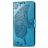 Mobigear Butterfly Housse iPhone 11 Etui Porte-Monnaie - Bleu