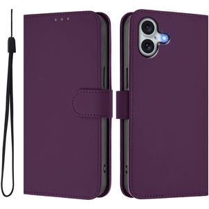 Mobigear Urban Wallet Housse iPhone 16 Plus Etui Porte-Monnaie - Violet