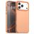 Mobigear Crystal Coque iPhone 17 Pro Max Coque arrière Rigide - Orange