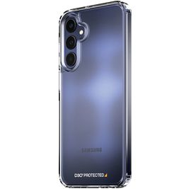 PanzerGlass D30 Coque Transparente Samsung Galaxy A25 5G Coque arrière Rigide Anti-Chocs - Transparent