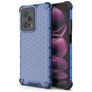 Mobigear Honeycomb Coque POCO X5 Pro Coque arrière Rigide Anti-Chocs - Bleu