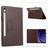 Mobigear Classic Coque Samsung Galaxy Tab S11 + Porte-crayon - Marron