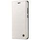 Caseme 003 Housse Xiaomi Redmi 6 Pro Etui Porte-Monnaie - Blanc