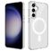 Mobigear Shockproof Coque Transparente Samsung Galaxy S24 FE MagSafe Coque arrière Rigide - Transparent