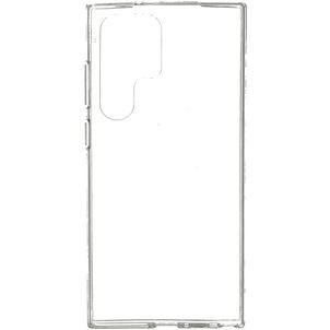 Mobiparts Classic Coque Transparente Samsung Galaxy S23 Ultra Coque arrière en TPU Souple - Transparent