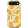 Burga Tough Coque iPhone Air MagSafe Coque arrière Rigide Anti-Chocs - Lemon Tart