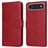 Mobigear Wallet Housse iPhone Air Etui Porte-Monnaie - Rouge
