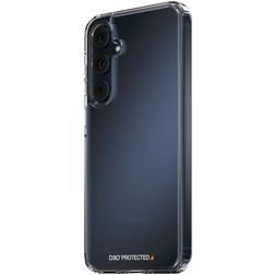 PanzerGlass D30 Coque Transparente Samsung Galaxy A55 Coque arrière Rigide Anti-Chocs - Transparent